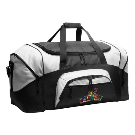 Peace Frogs Duffel Bag