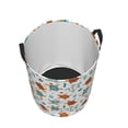 thumbnail image 5 of Uemuo Various Turtle Pattern Circular Laundry Hamper Basket with handles,Collapsible laundry basket,Large capacity laundry hamper,Laundry Organizer-Small, 5 of 8