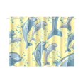 thumbnail image 3 of MKHERT Fun The Dolphin Window Curtains Kitchen Curtain Room Bedroom Drapes Curtains 26x39 inch, 2 Piece, 3 of 3