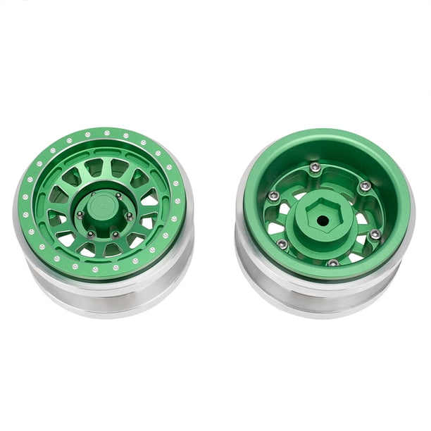 Tholdsy Hub de 2 piezas, colorido, duradero, diseño único, apariencia exquisita, fácil instalación, larga vida útil, reemplazo para 1/6 6 Kits de construcción modelo Verde