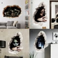 thumbnail image 1 of Wuffmeow 4pcs/set Halloween Horror 3D Stereo Wall Stickers Living Room Decoration, 1 of 7