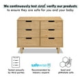 thumbnail image 3 of Davinci Marley 6-Drawer Double Dresser, 3 of 7