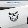 thumbnail image 4 of Pegatina para coche yuxing tatuaje de calavera esqueleto negra, 4 of 5