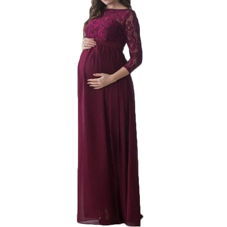 Pregnant mother cheap party frock