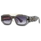 thumbnail image 1 of Gafas de sol de moda europeas y americanas con montura cuadrada para mujer, hechas de PC y HD, 1 of 5