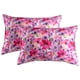 thumbnail image 1 of Juego de 2 fundas de almohada de satén, funda de almohada 100% microfibra suave brillar Electrónica, 1 of 5