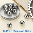 thumbnail image 3 of 10 Pack Precision Balls 17mm Diameter G16 Solid Chrome Steel Bearing Balls for Ball Bearing, 3 of 6
