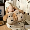 thumbnail image 6 of KANG Adorable Puppy Design Girls Slippers Cozy Indoor Footwear With Sole For Winter Warmth And Comfort, 6 of 9