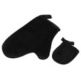 thumbnail image 1 of Soft Tanning Glove Self Tanner Mitt Lotion Apply Tool Accessory Beach Gloves (Black), 1 of 4