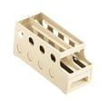 thumbnail image 4 of Contenedor de huevos rodante automático para refrigerador, bandeja para huevos de 3 niveles, para 28 huevos, dispensador de huevos rodante organizador, 4 of 9