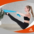 thumbnail image 4 of Resistance Bands Physical Therapy Exercise Bands Set of 3 Workout Bands, 4 of 9