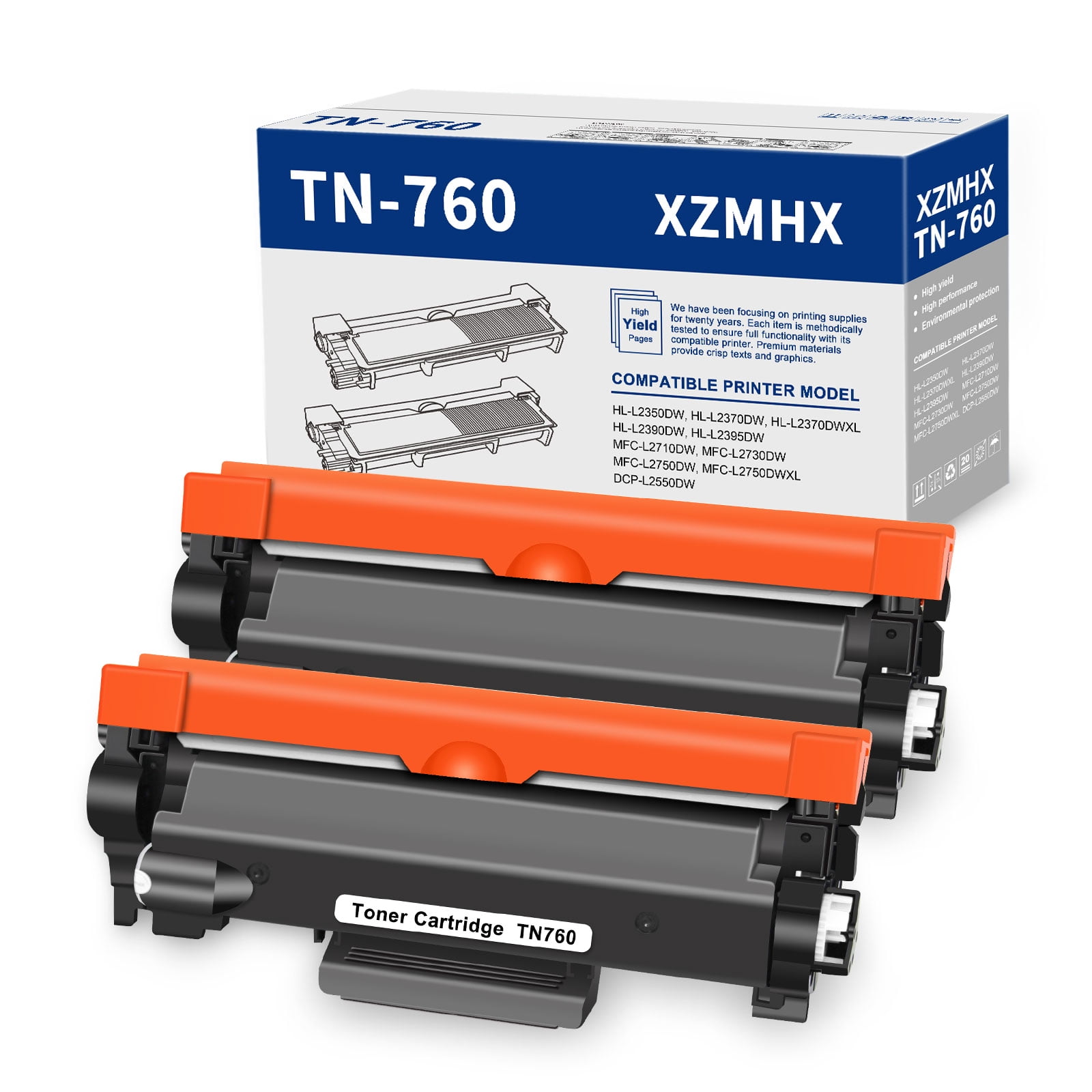 Brother MFC-L2710DN Toner Cartridges 