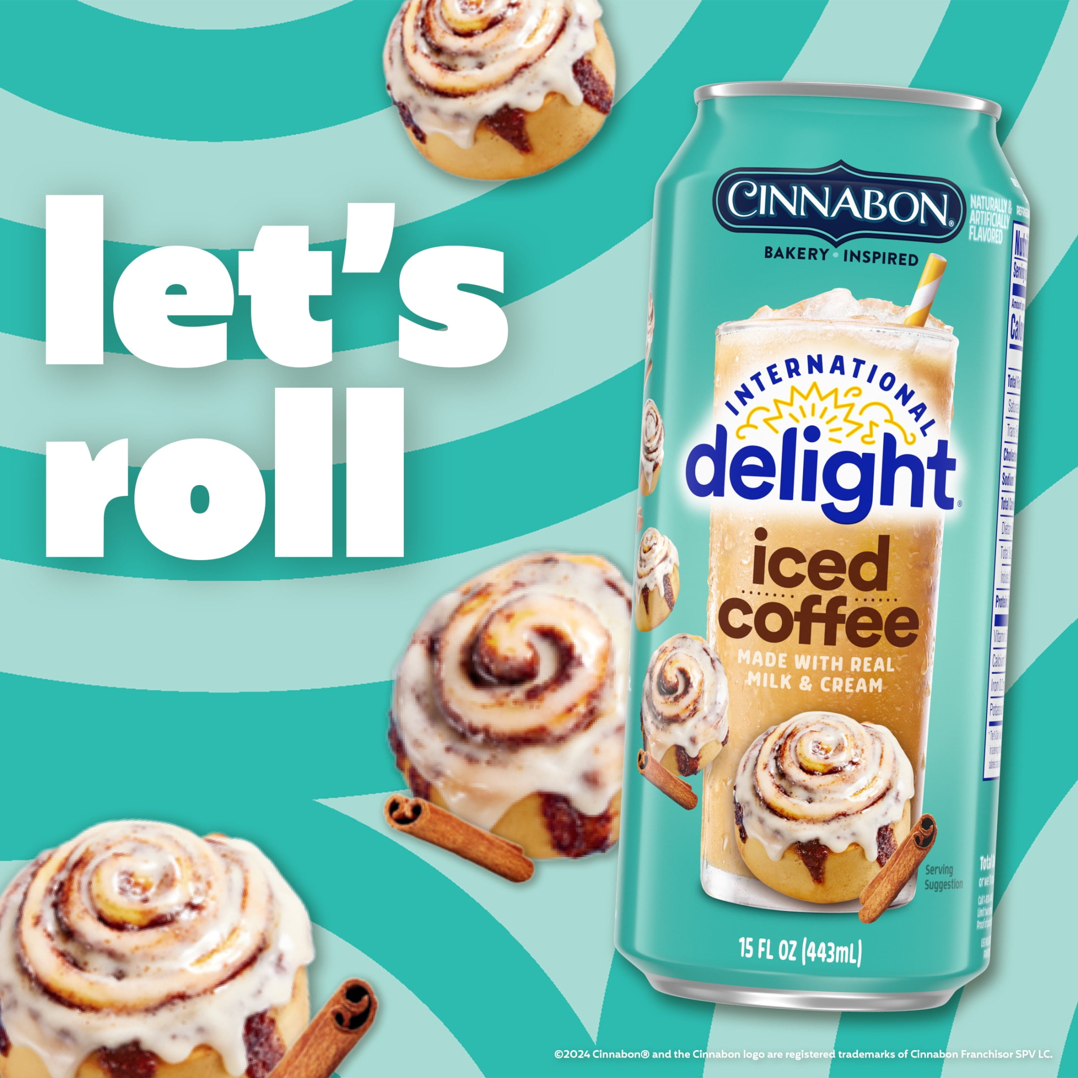 International Delight Cinnabon(R) Iced Coffee, 15 fl oz