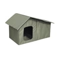 thumbnail image 3 of Un refugio acogedor para mascotas al aire libre: refugio portátil y resistente a la intemperie para gatos y perros M, 3 of 9