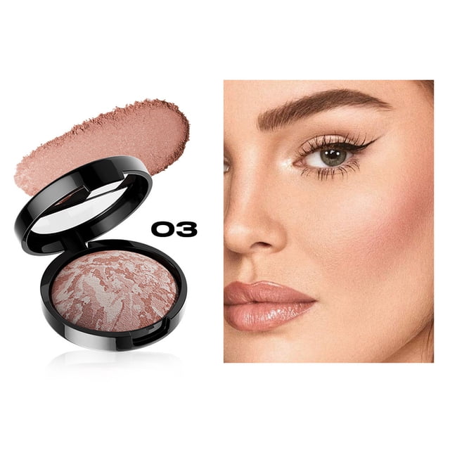 Oil Control Setting Powder Compact - Matte Finish Makeup Setting Powder, 60g - Long Lasting, Oil Absorbing, Buildable Coverage, Portable Compact for On-the-Go Touch Ups