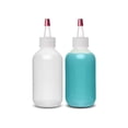 thumbnail image 1 of ljdeals Botellas de plástico exprimibles de 2 oz con tapas Yorker para condimentos, pegamentos, color de cabello, salsa artesanal y más, paquete de 2 sin BPA Hecho en EE. UU., 1 of 5