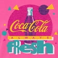 thumbnail image 3 of Coca-Cola - 90's Retro - Always Fresh - Juniors Fitted Graphic T-Shirt, 3 of 5