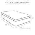 thumbnail image 4 of Colchón Queen Size Prestige + Almohada One + Protector Cloud + Sábanas Softy + Edredón Homy, 4 of 8