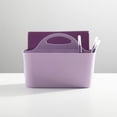 thumbnail image 2 of mDesign Plastic Sewing & Craft Storage Organizer Caddy Tote Bin - Light Purple, 2 of 8