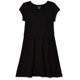 thumbnail image 1 of Vestido The Children's Place Big Girl de punto de manga corta negro, 1 of 4