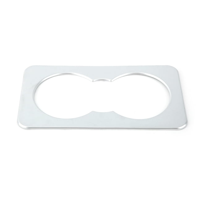 ABS Chromed Rear Row Cup Holder Decoration Cover Trim Fit for Land Rover EVOQUE 2020