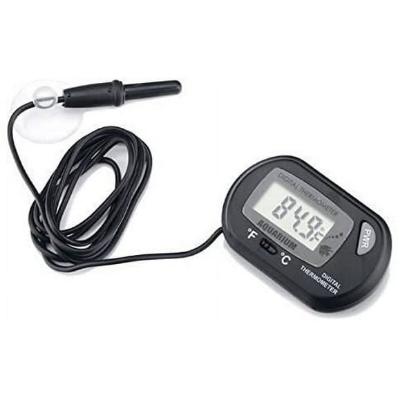 CNZ Digital LCD Thermometer for Aquarium Fish Tank Vivarium Reptile Terrarium