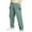 Mint Green, variant on CharmCyan Mens Corduroy Loose Fit Trousers Relaxed Straight Leg Pants Comfortable Casual Everyday Wear with Pockets for Men Army Green L