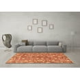 thumbnail image 3 of Ahgly Company Indoor Round Persian Brown Traditional Area Rugs, 4' Round, 3 of 4