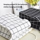thumbnail image 4 of Toystoory Bolsa de almacenamiento Soportes de baño impermeables Bolsas colgantes Bolsillos multiusos Colgar ropa de papel Calcetines de ropa Juegos de accesorios de baño rejilla negra Talla grande, 4 of 6