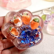 Handmade Taba Squishy Cat Paw Silicone Squeeze Toys for Stress Relief 2.7 Inch Cat Paw Squishy Fidget Toys for Anxiety&Relaxation, Party Favors(A)