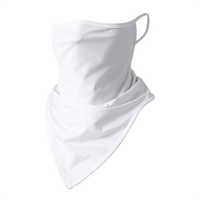 Icesilk Triangle Scarf For Summer Outdoor Cycling Triangular Scarf With Breathable Face And Unisex For Men And Women.