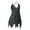 Black, variant on Levmjia Women's Lace Nightgown Set Deep V Backless Hollow Out Adjustable Straps Comfortable Sleepwear for Bedroom Romance and Daily Wear