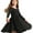 Black, variant on Long Sleeve Casual Sundress A-Line Twirly High Waisted Knee Length Flare Swing Cross Back Skater Dress for Girls,Blue,12 Years