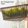 thumbnail image 3 of Kitchen Sink Swan Drainage Basket, Triangle Sink Filter, Kitchen Sink Drainage Basket, Multifunctional Triangle Sink Filter(Black), 3 of 5