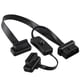thumbnail image 1 of 16 Pin Male to Dual Female OBD2 Splitter Flat Extension Cable Adapter with Switch, 1 of 5
