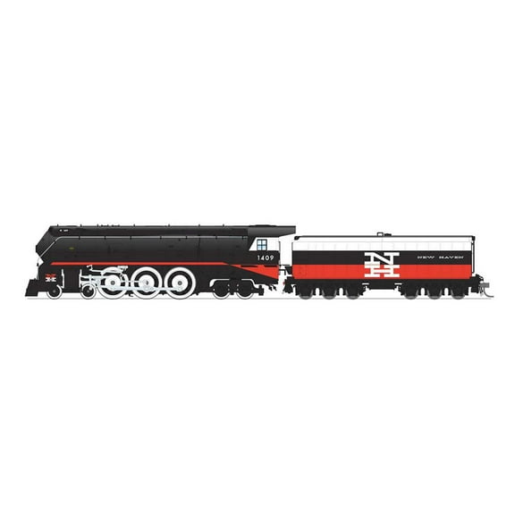 Broadway Limited Imports HO New Haven I-5 #1409 McGinnis Scheme Prgn4 BLI7877 HO Locomotives