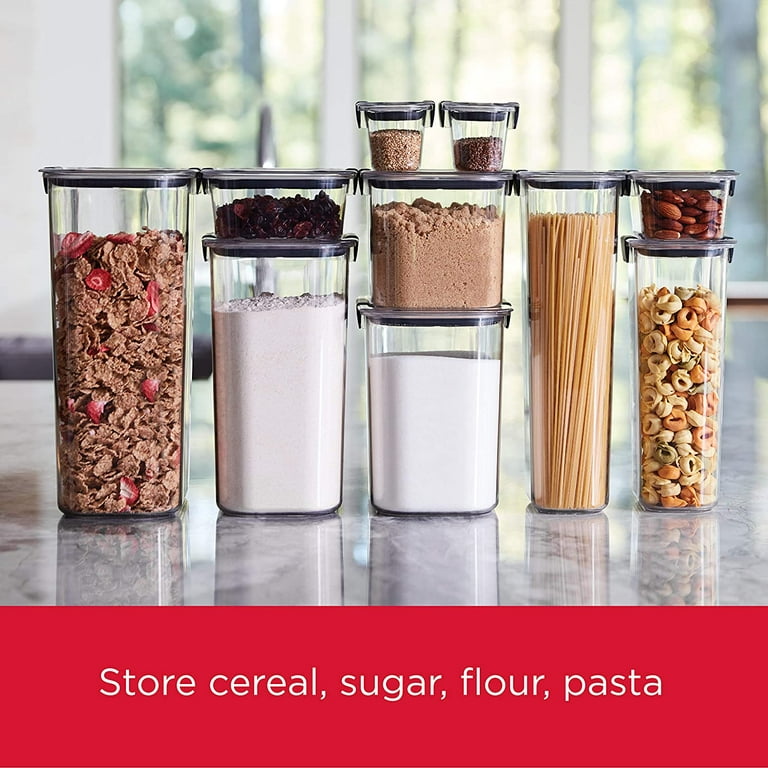 ⚡️Rubbermaid Brilliance Pantry 8pc Food Storage Container Set 👉As Shown👈