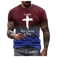 thumbnail image 1 of Playeras Deportivas Para Hombre, Camisa Con Degradado Teñida, Fresca Y Fina, Transpirable, Con Cuello Colgante, 1 of 6