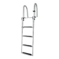 thumbnail image 5 of White Water B00351PL-WS Stainless Folding Rear Entry Pontoon Boat Ladder With Extra Wide Step, 5 of 7