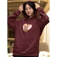 thumbnail image 2 of Cute Corgi Pup In A Basket Hoodie Women -Image by Shutterstock, Female 5X-Large, 2 of 4