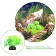 thumbnail image 6 of Siliaire Plastic Aquarium Plants for Betta Fish Tank Decor Realistic Green Fake Plants for Aquarium Decor Tall 20Pcs, 6 of 6