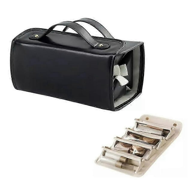 basic chic cosmetic bag player travel makeup pouch