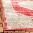 thumbnail image 5 of SAFAVIEH Montage Creighton Abstract Indoor/Outdoor Area Rug, Rose/Grey, 5'1" x 7'6", 5 of 5