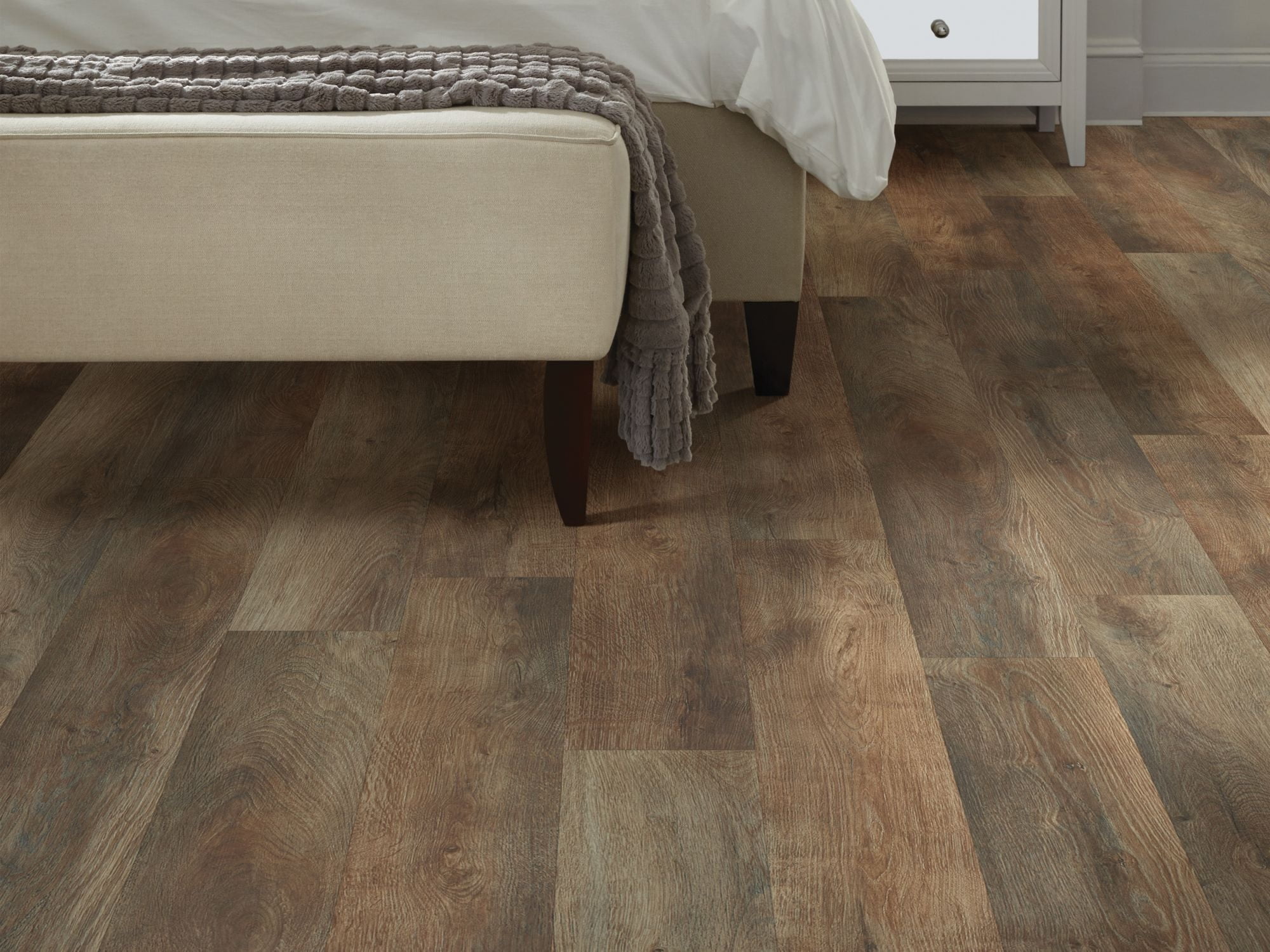 Shaw Floors Harvest Moon 6.93 in. width x 48.03 in. Color Honey Oak, Luxury Vinyl Plank Flooring (27.73 sq. ft. / Carton) (12 Planks)