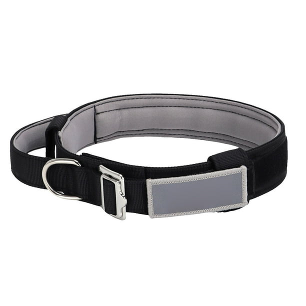 Collar de perro ligero - a prueba de explosiones, para perros grandes, tiras reflectantes