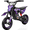 Purple, variant on TOKTOO 36V Electric Dirt Bike for Kids, Peak 700W Kids Electric Dirt Bike, Gift for Boys Girls Aged 4-10Y, 3 Speed Modes, Max 15.5 MPH,13.7 Miles Long Range, 3 Headlight Modes, Blue