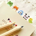 thumbnail image 3 of fastboy Convenience Sticker Animal Bookmark Tab Note Memo Marker Portable Small Home Office Students for Kids Children Type 10, 3 of 9