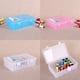 thumbnail image 3 of Caja de hilo de coser Wosthever 42 carretes gran capacidad plástico Rosa Azul transparente, 3 of 6