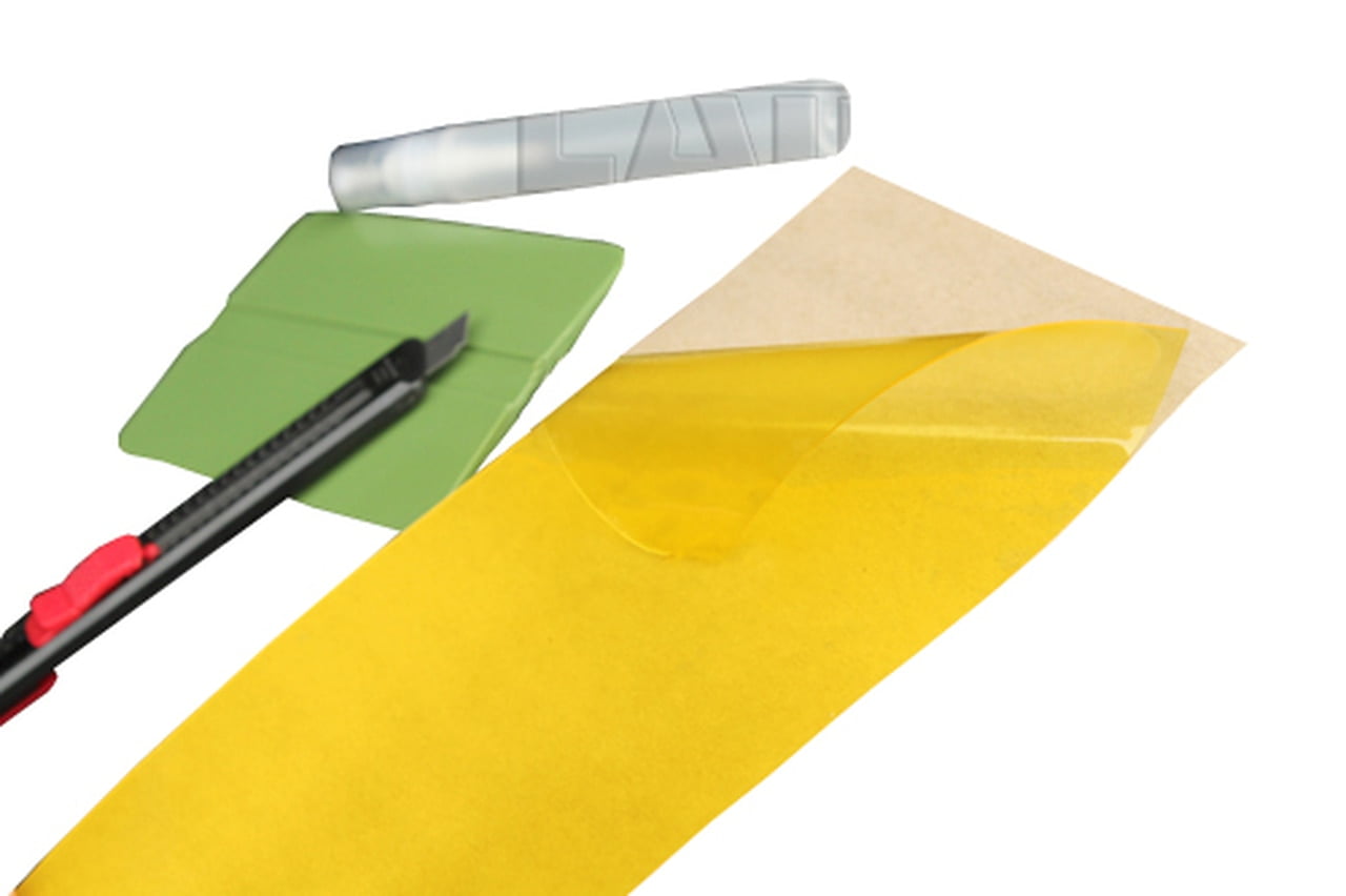 Laminx One 12 inch x 40 inch Universal Yellow Headlight Film Cover