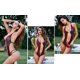 thumbnail image 4 of Lencería sexy de encaje para mujer Ropa interior en V profunda Body Ropa de dormir Ropa de dormir, L Jumpingount XX000093-03, 4 of 7